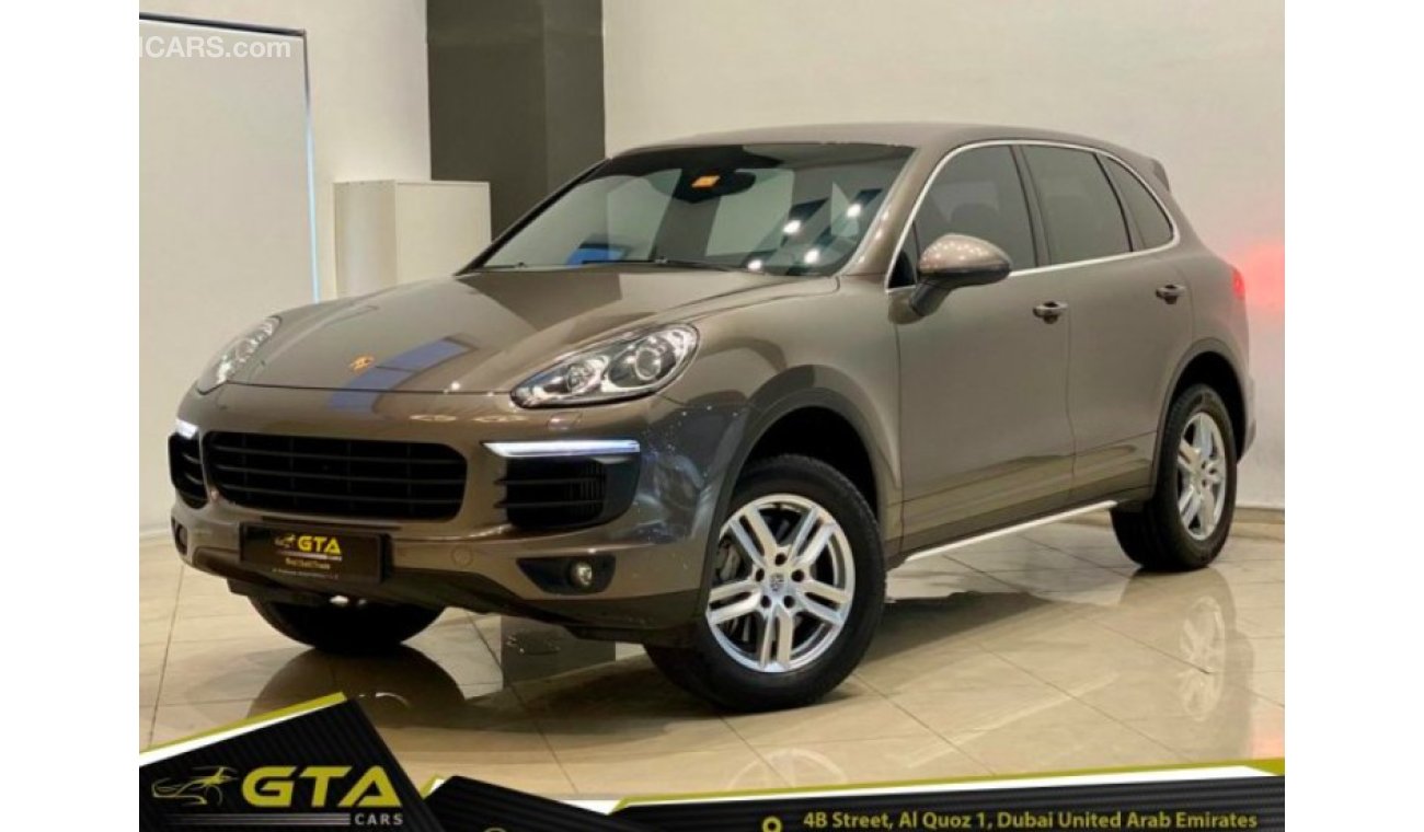 بورش كايان أس 2015 Porsche Cayenne S, Service History, Warranty, GCC, Immaculate Condition