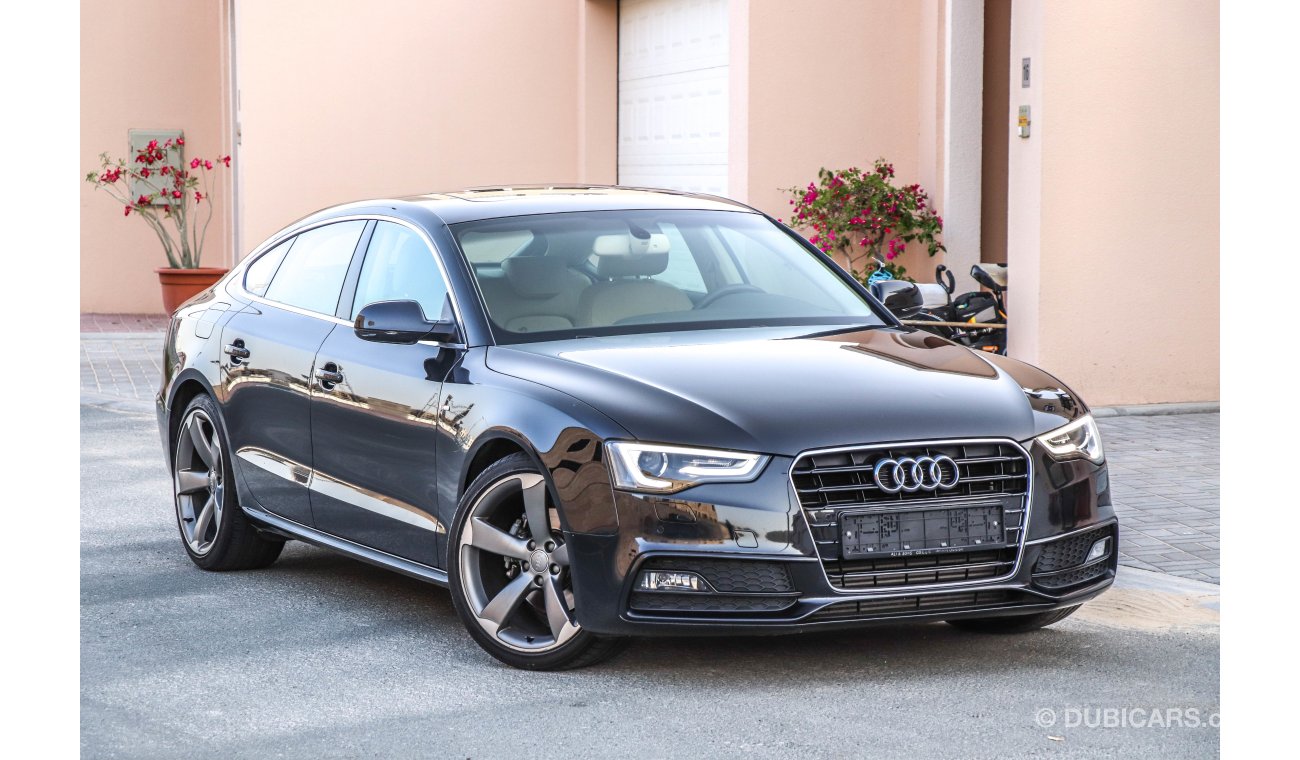 Audi A5 35TFSI 2014 GCC under Warranty with Zero downpayment.