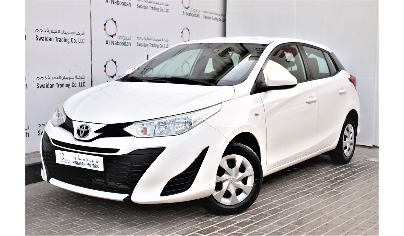 Toyota Yaris AED 639 PM | 1.3L SE HB GCC DEALER WARRANTY