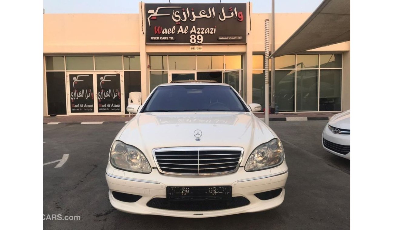 مرسيدس بنز S 55 مرسيدس بنز 2004 S55 وارد اليابان خليجي بدون صبغ نظيفه جدا بحالة الوكاله بها اعلى المواصفات