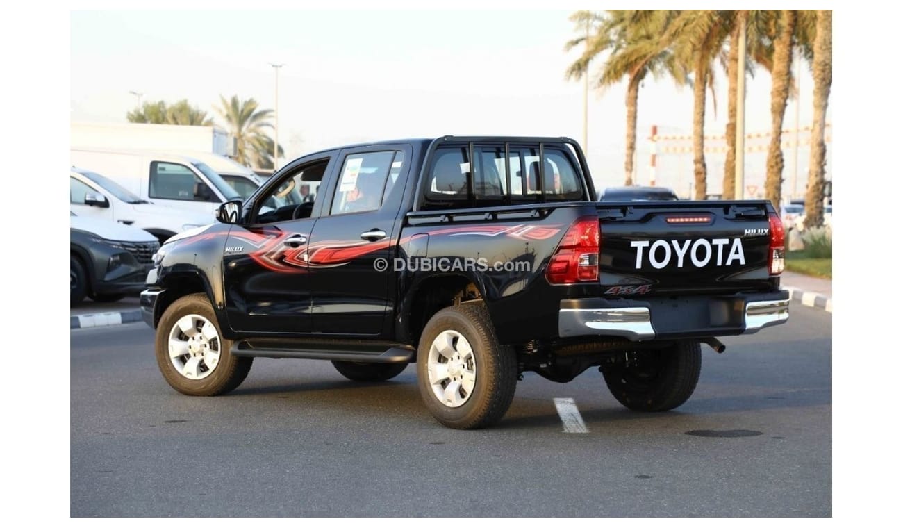 Toyota Hilux 2023 Toyota Hilux 4x4 DC 2.4 D MT - Black inside Maroon | Export Only