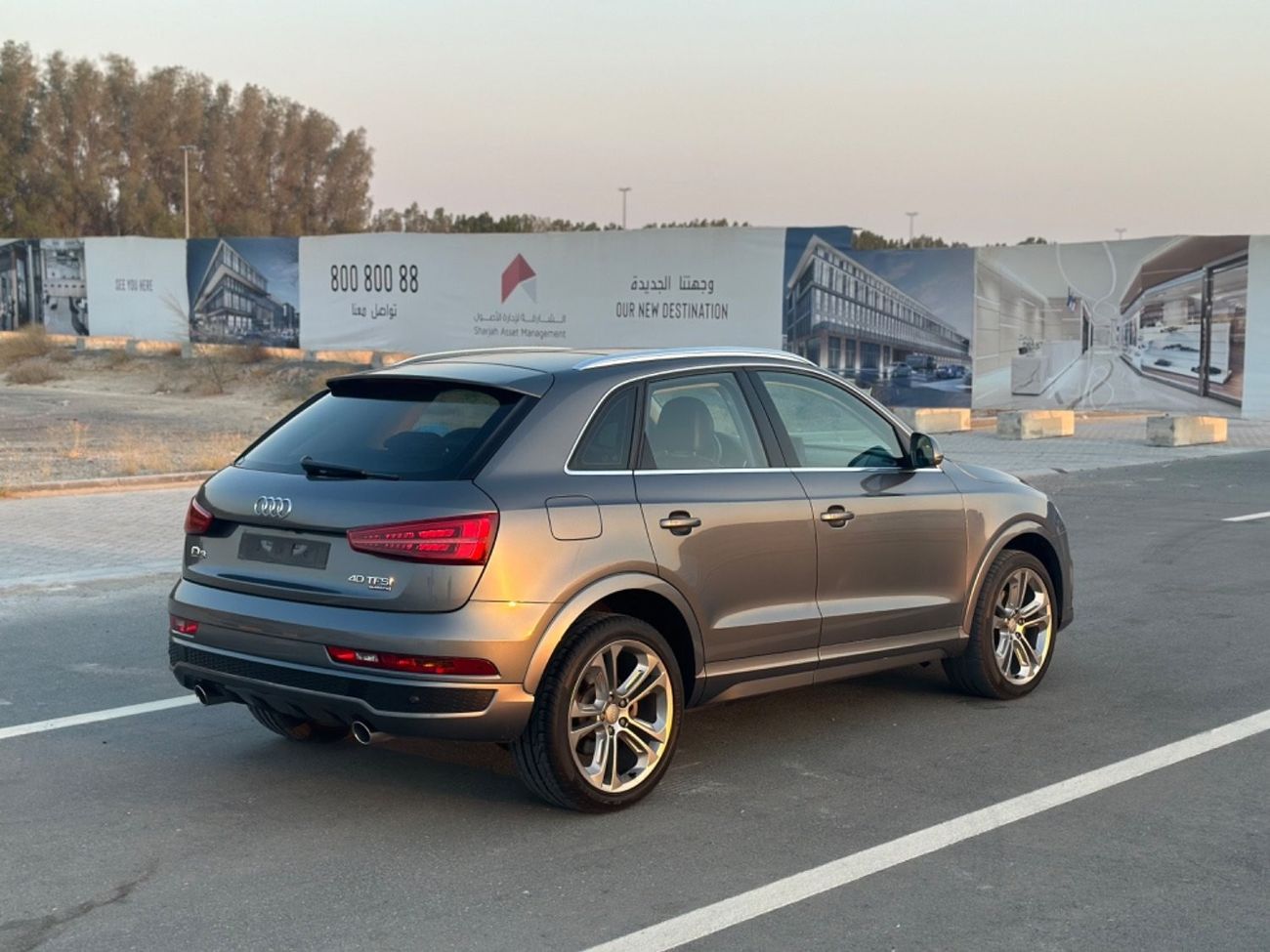 Audi Q3 35 TFSI S-Line MODEL 2016 GCC CAR PERFECT CONDITION INSIDE AND OUTSIDE FULL OPTION