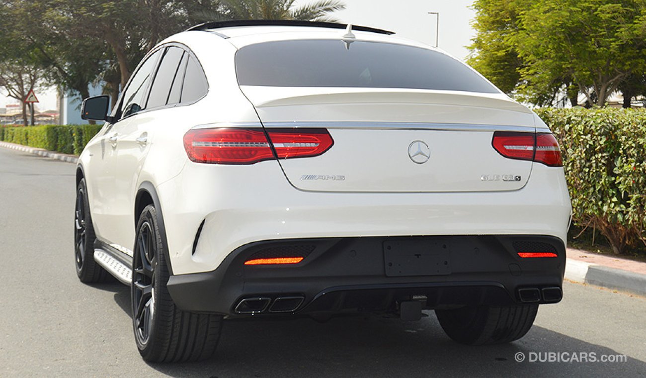 Mercedes-Benz GLE 63 AMG S, 4MATIC V8 Biturbo, GCC Specs with 2 Years Unlimited Mileage Warranty