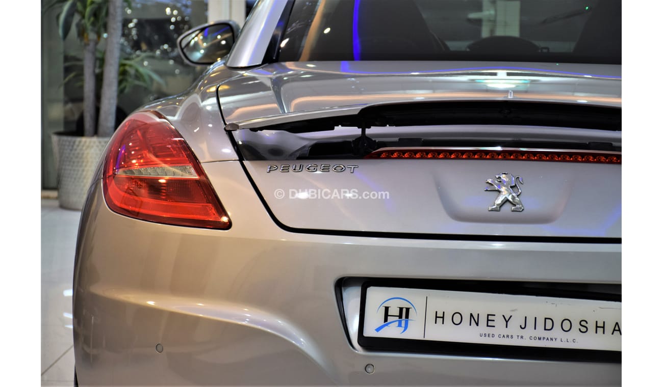 Peugeot RCZ ORIGINAL PAINT ( صبغ وكاله ) Peugeot RCZ 1.6L TURBO 2011 Model!! in Silver Color! GCC Specs