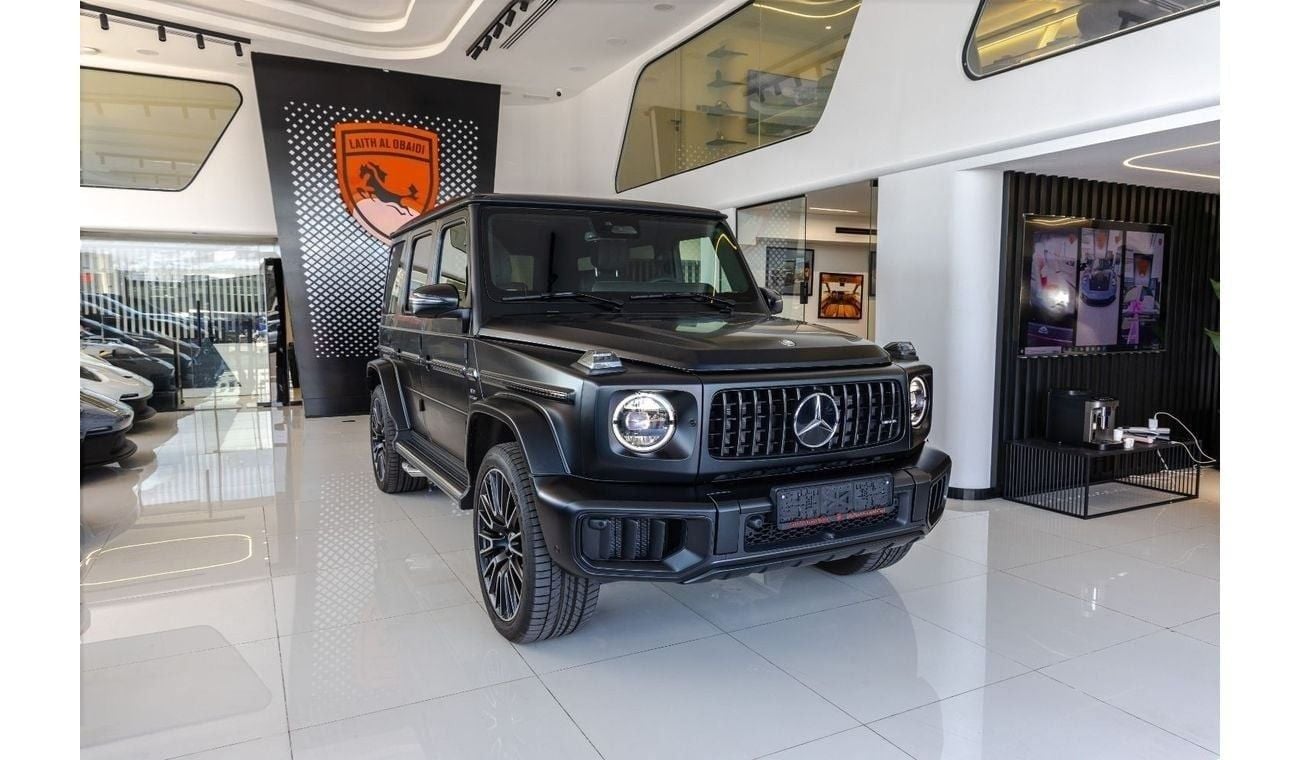 مرسيدس بنز G 63 AMG Mercedes-Benz G 63 AMG Fully Loaded - Diamond Seats - Carbon Fiber - 2025 FaceLift
