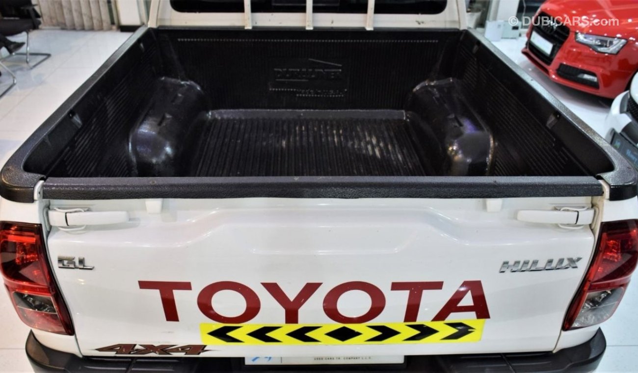 تويوتا هيلوكس EXCELLENT DEAL for our Toyota Hilux GL 2.7 VVT-i 4x4 2 Cabine 2019 Model!! in White Color! GCC Specs