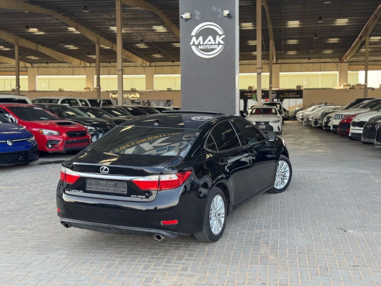 Lexus ES350 Platinum 3.5L V6 / قابل للتصدير لسوريا /  FULL OPTION / PARKING SENSORS / BLIND SPOTS / IN PERFECT C