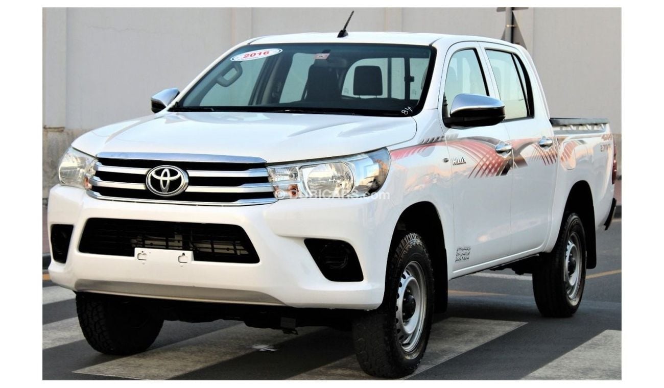 Toyota Hilux Toyota Hilux 2016 GCC in excellent condition, without accidents, very clean from inside and outside