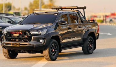 Toyota Hilux MODIFIED TO 2024 GR SPORT | LOADED SPORTS BAR WITH BASKET | AFTER MARKET SIDE FENDERS | 2018 | RHD |