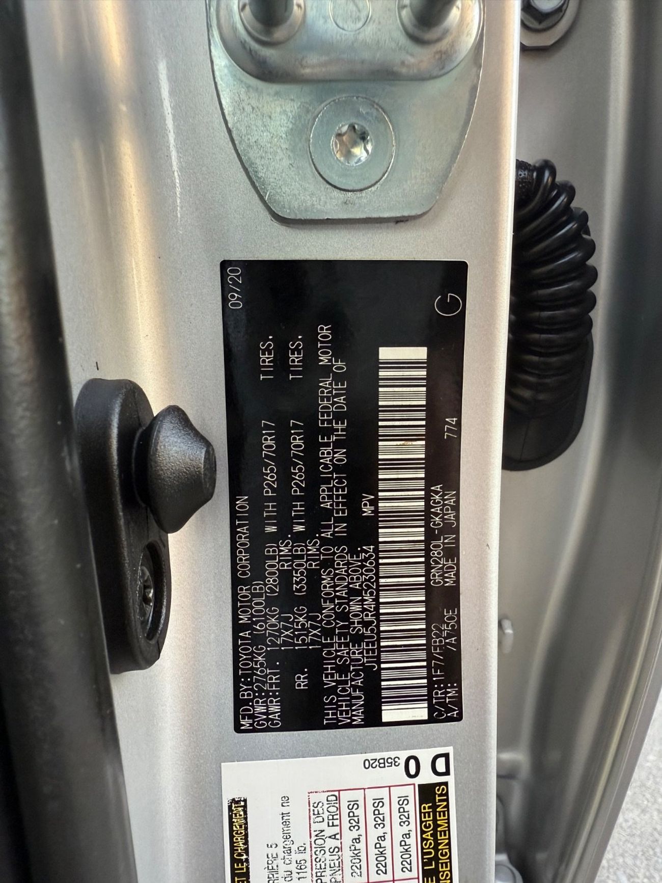 Toyota 4Runner 2021 SR5 SPORT PREMIUM 7 SEATER US SPEC