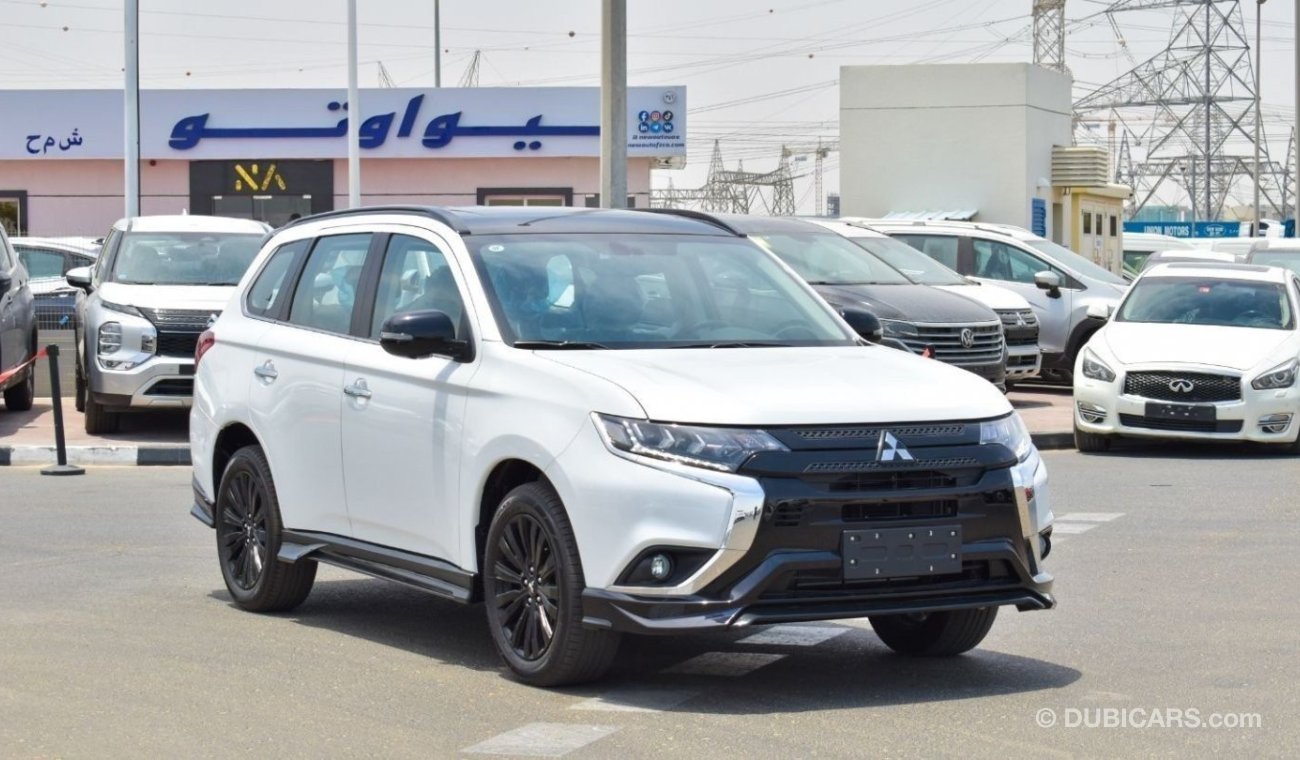 ميتسوبيشي آوتلاندر Brand New Mitsubishi Outlander  Black Edition 4WD Petrol | 2022 | White/Black |