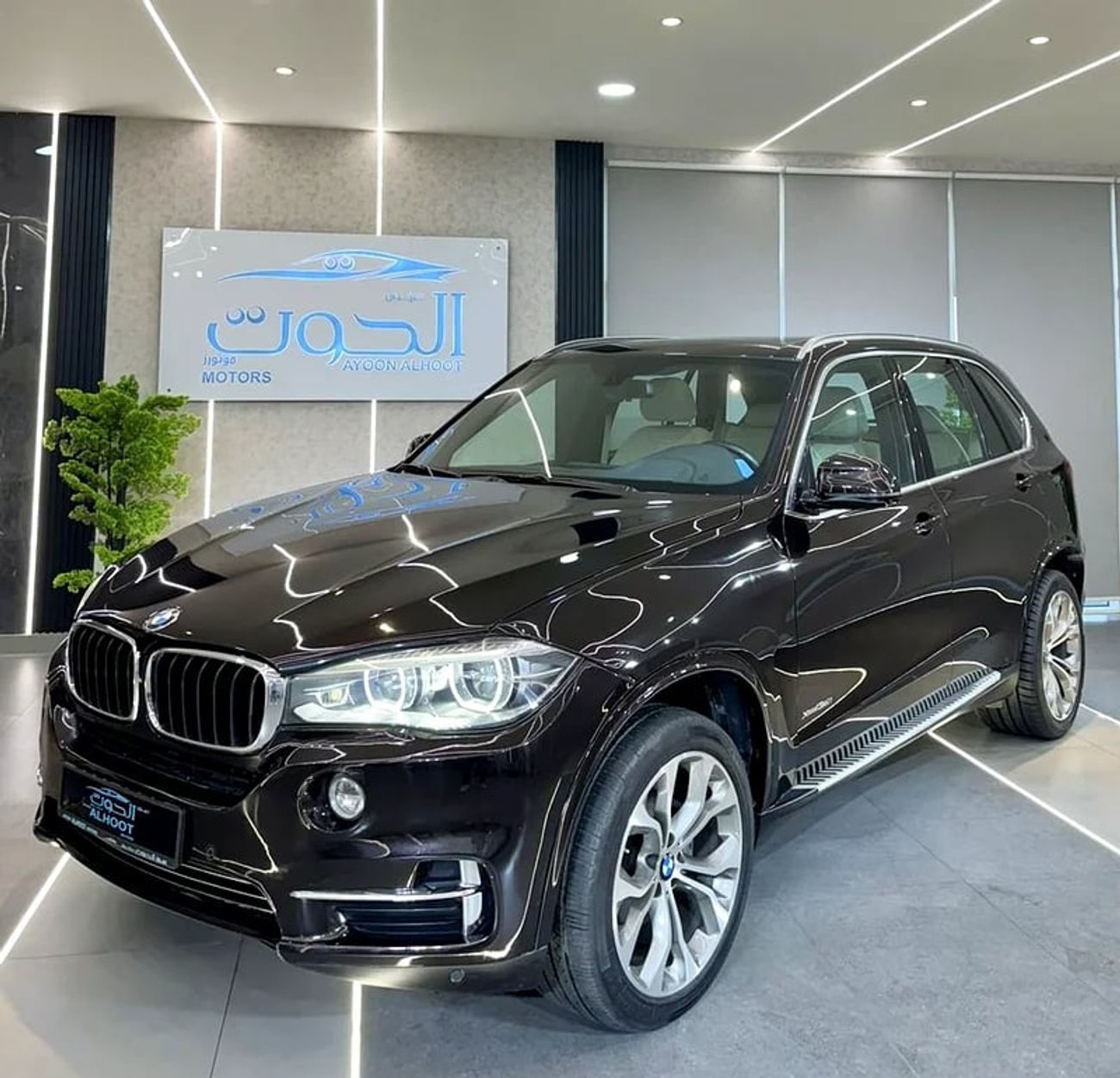 بي أم دبليو X5 ELITE BROWN V6 || GCC || TOP RANGE || FREE ACCIDENTS || SCREENS || LOW MILEAGE