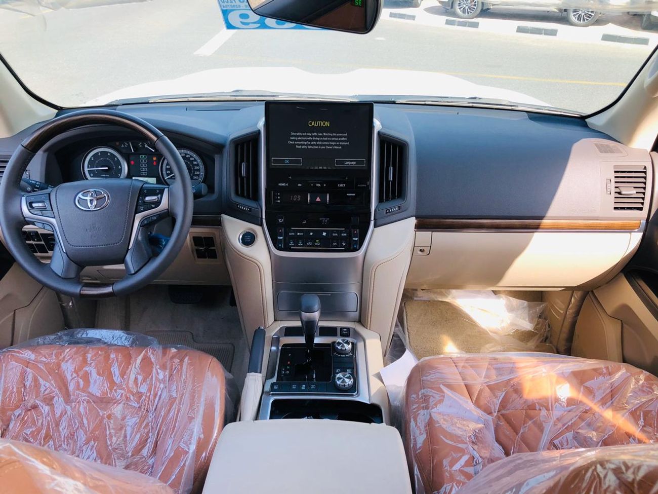 Toyota Land Cruiser VXS V8 5.7L-4 CAMERAS-SUNROOF-LEATHER+POWER SEATS-CHROMIC PLATING-DVD, CODE-TLCV8