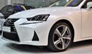 لكزس IS 350 EXCELLENT DEAL for our Lexus IS350 ( 2017 Model! ) in White Color! GCC Specs