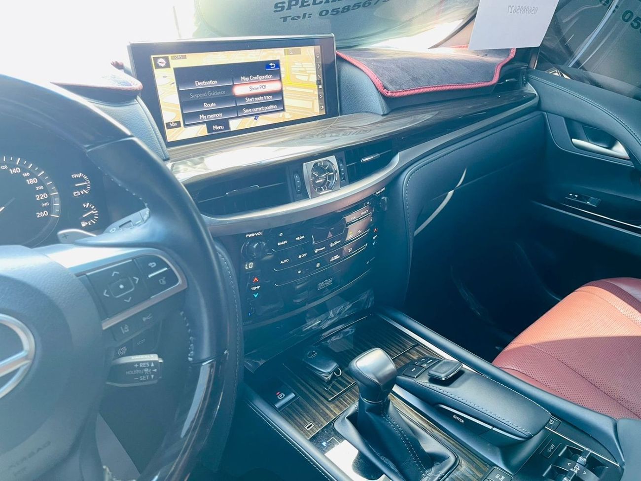 Lexus LX 570 LEXUS LX570 SPORT 27/08/2025 UNTILL WARRANTY FROM ALFUTTAIM