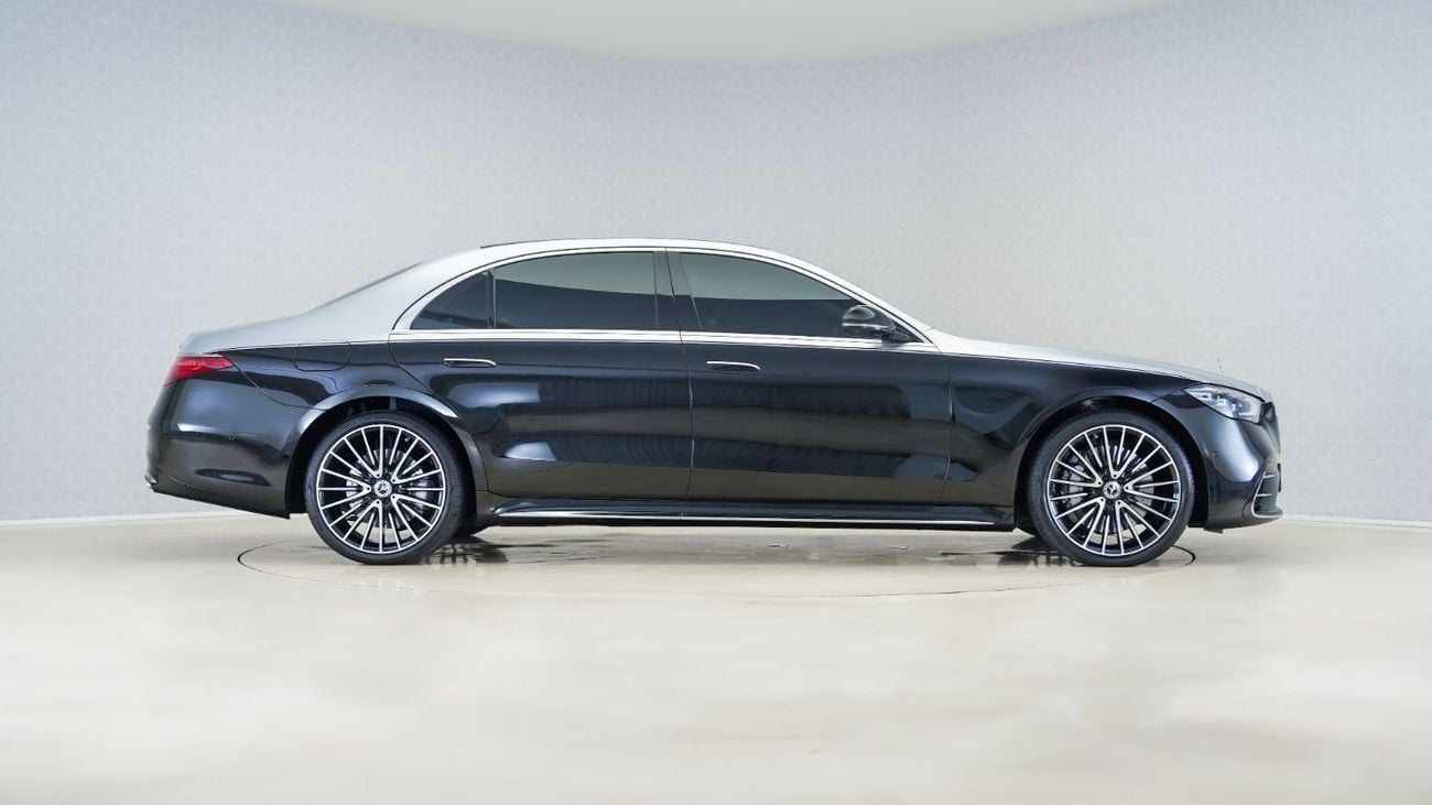 Mercedes-Benz S 500 S500 AMG Line | AED 7,826 PM | Warranty & Service March 2029 | GCC
