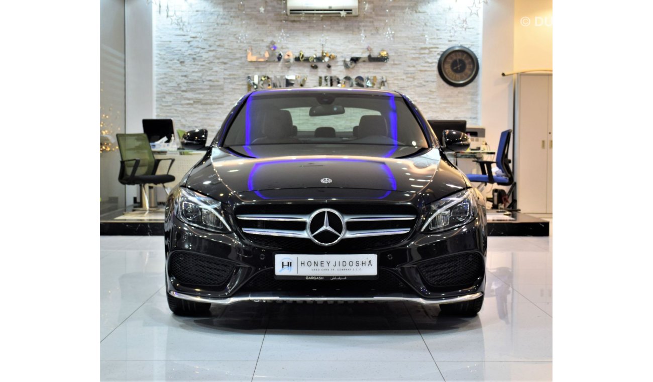 مرسيدس بنز C200 EXCELLENT DEAL for our Mercedes Benz C200 2017 Model!! in Black Color! GCC Specs