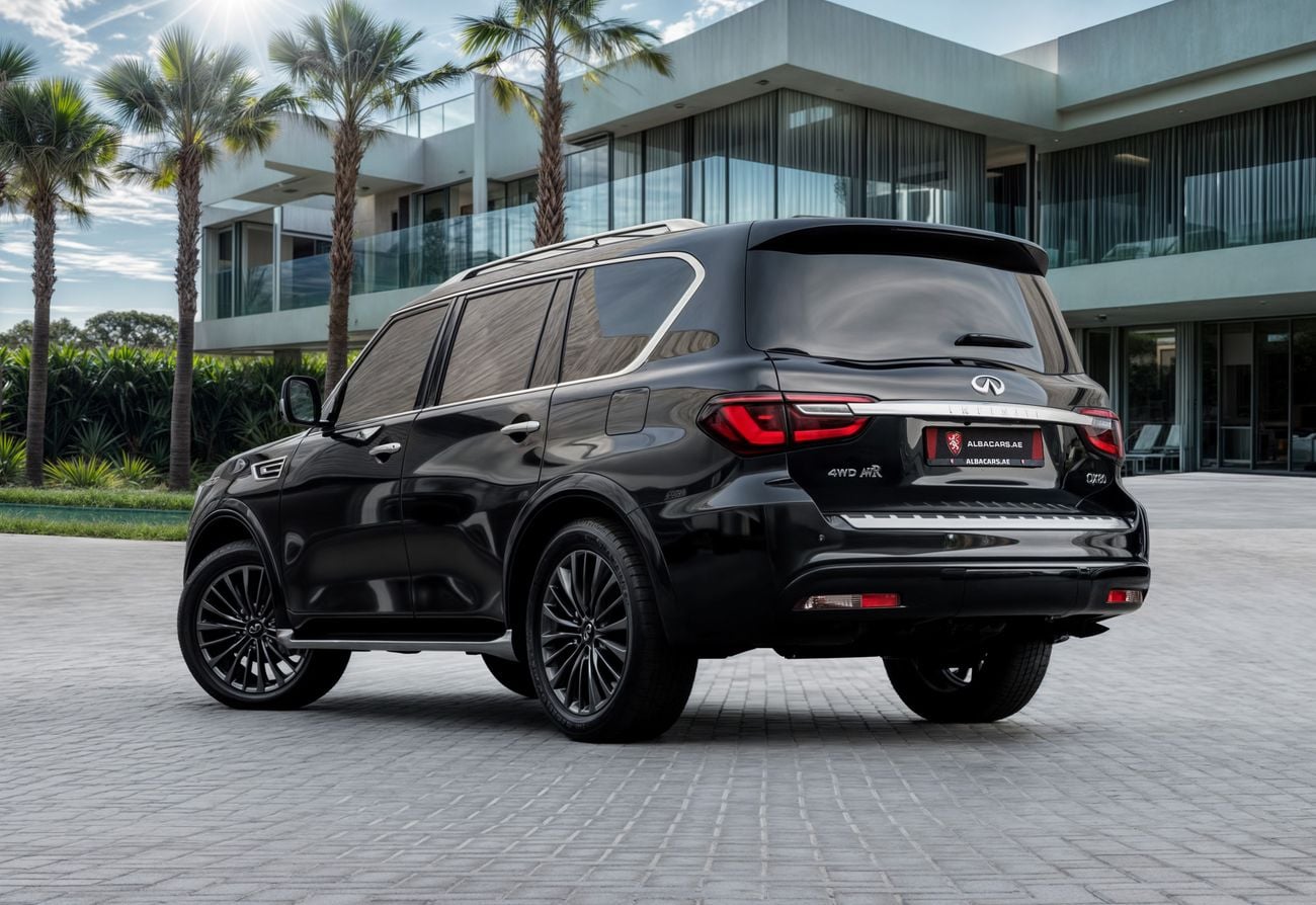 إنفينيتي QX80 QX80 | 4,113 P.M | 0% Downpayment | Infiniti Warranty & Service!