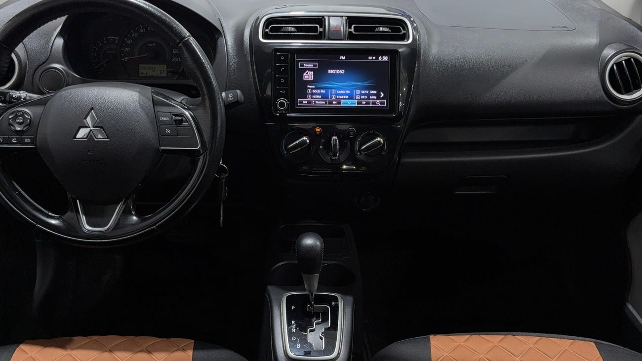 Mitsubishi Attrage GLX HIGHLINE 2023 | AED 396/Month | 0 DP | 30 Day Return | Warranty | Service History