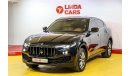 Maserati Levante Maserati Levante Q4 2019 GCC under Agency Warranty with Flexible Down-Payment.