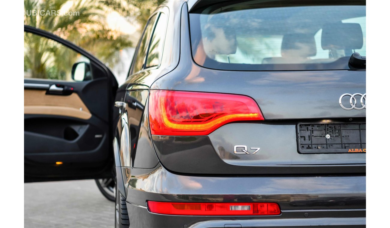 Audi Q7 Supercharged - Immaculate Condition! - AED 1,802 Per Month! - 0% DP