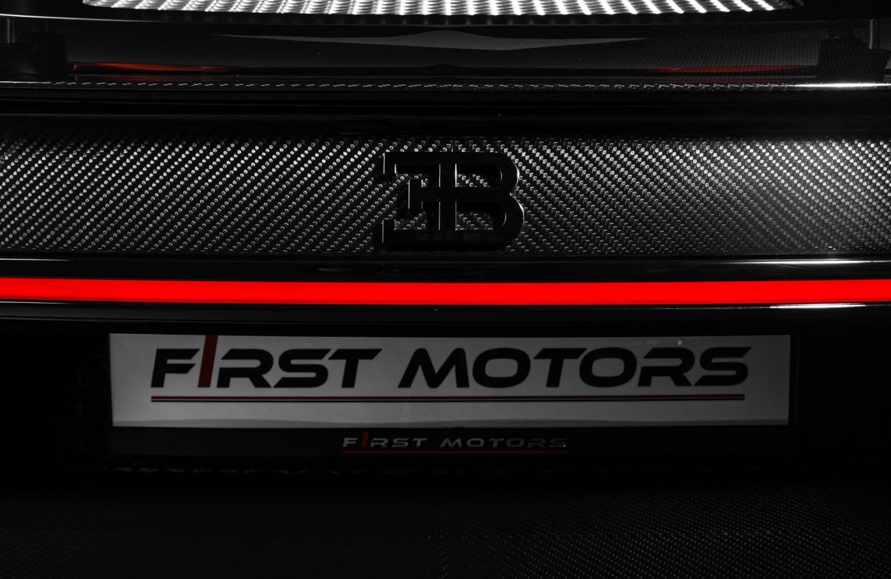 Bugatti Chiron 8.0L W16 Quad-Turbocharged Engine