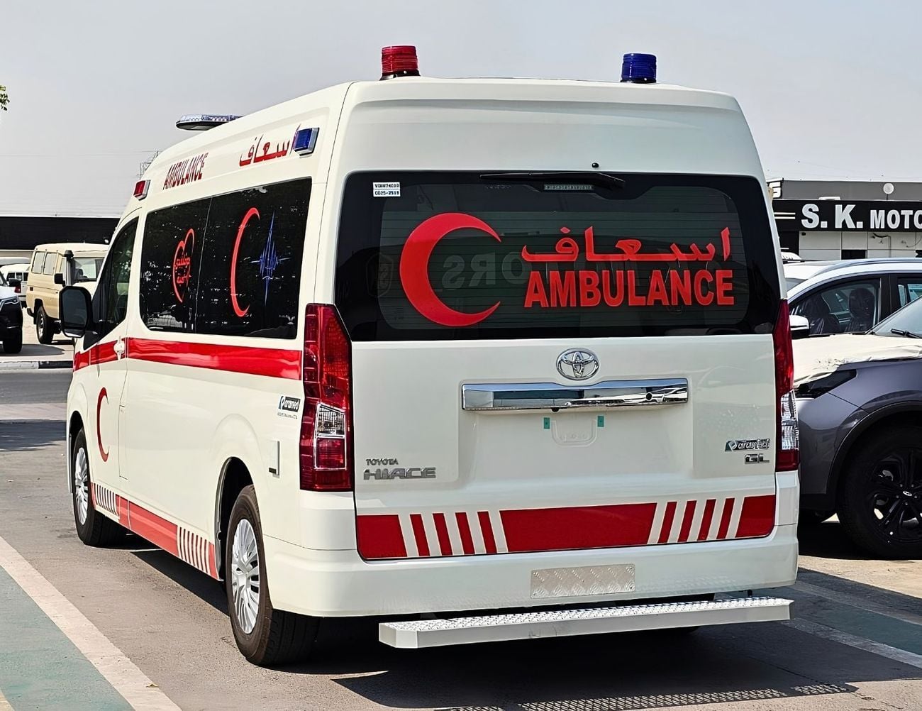Toyota Hiace HIACE HIGHROOF AMBULANCE GL || 2.8L DIESEL V4 A/T (CODE # HRDAGLJ-M-AB)