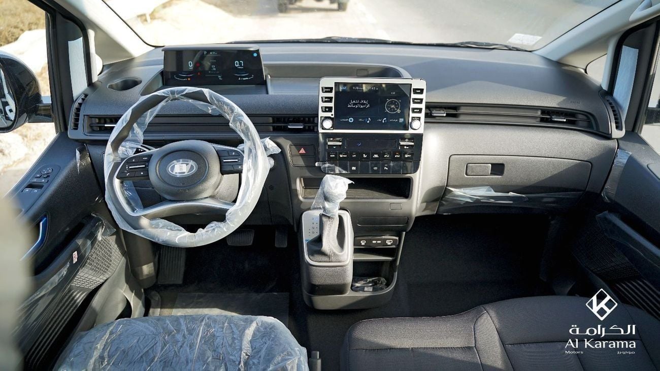 Hyundai Staria 3.5L Automatic Transmission, 11 Seater, Push Start, Cruise Control, 360° Camera, Automatic Climate C