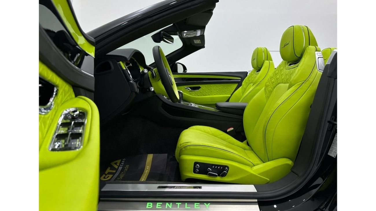بنتلي كونتيننتال جي تي سي 2023 Bentley Continental GTC Speed, Warranty, Full Service History, Full Options, Euro Specs