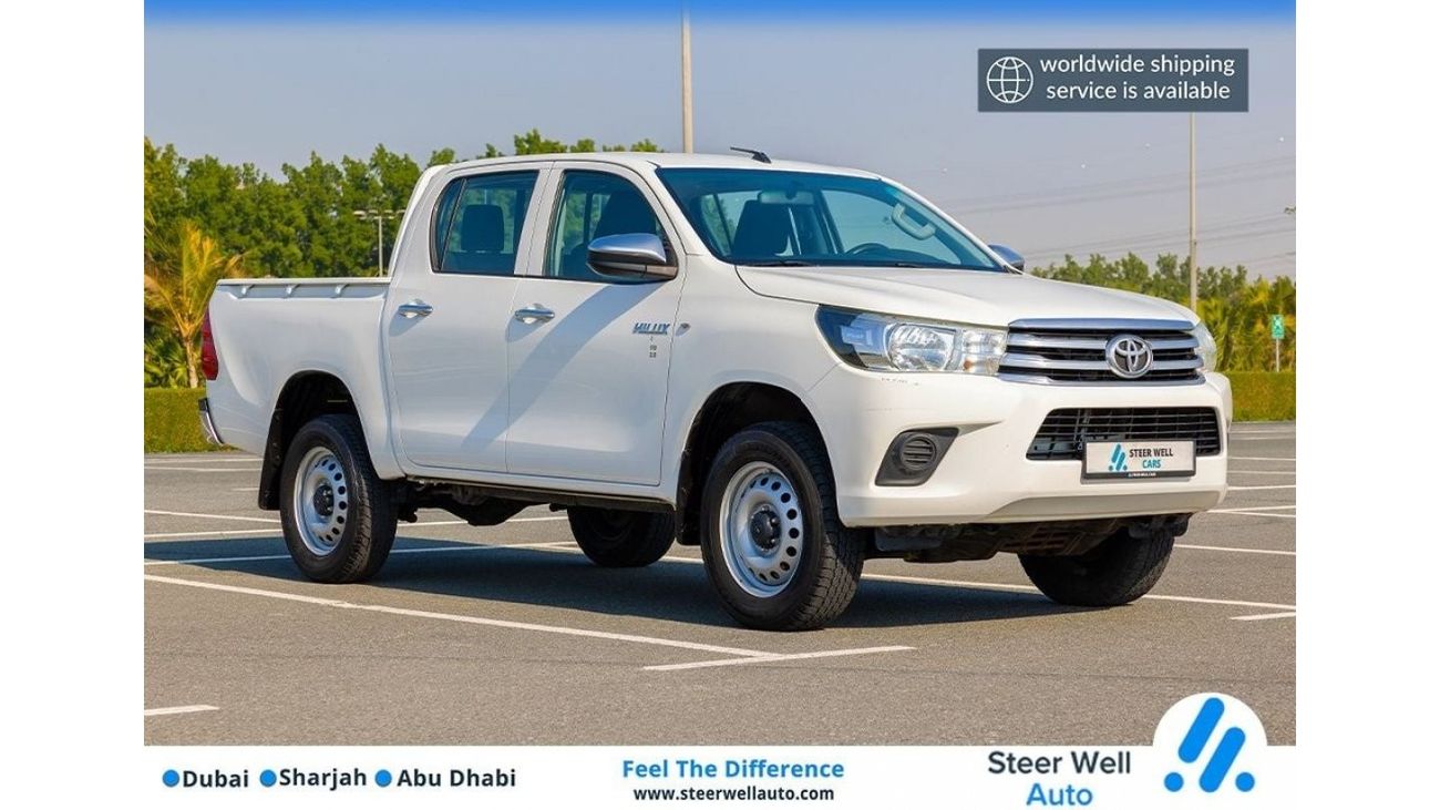 Toyota Hilux GL 2018 / 2.7L 4x4 A/T Petrol Engine | GCC Specs | Low Mileage | Best Price in the Market