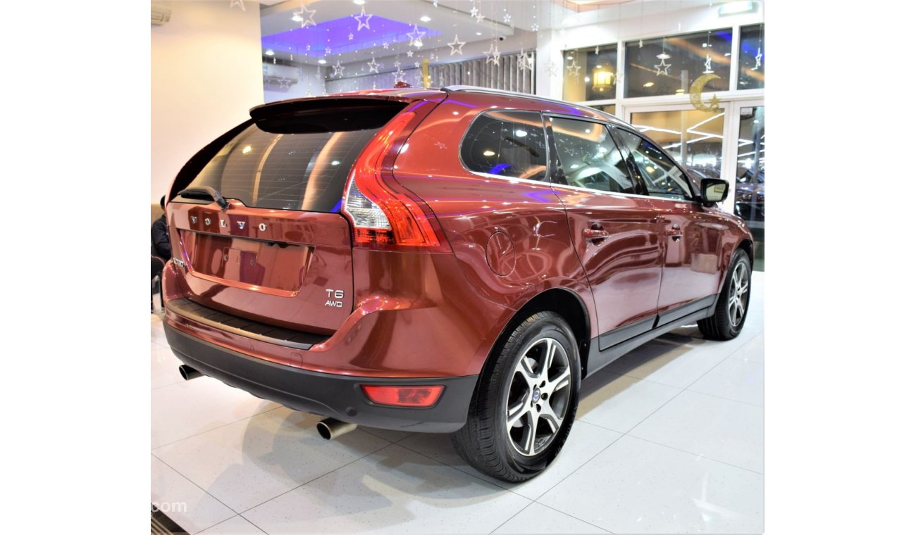 Volvo XC60 EXCELLENT DEAL for our FULL OPTION! Volvo XC60 T6 AWD 2012 Model!! in Red Color! GCC Specs