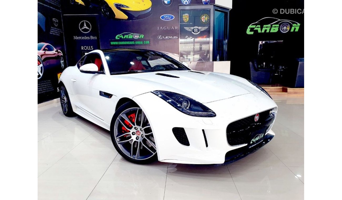 Jaguar F-Type R - 5.0L SC - 2015 - GCC - TWO YEARS EXTENDED WARRANTY FROM AL TAYER