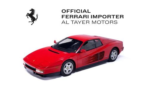 Ferrari Testarossa Drive the Legend: Classiche MY in Rosso Corsa