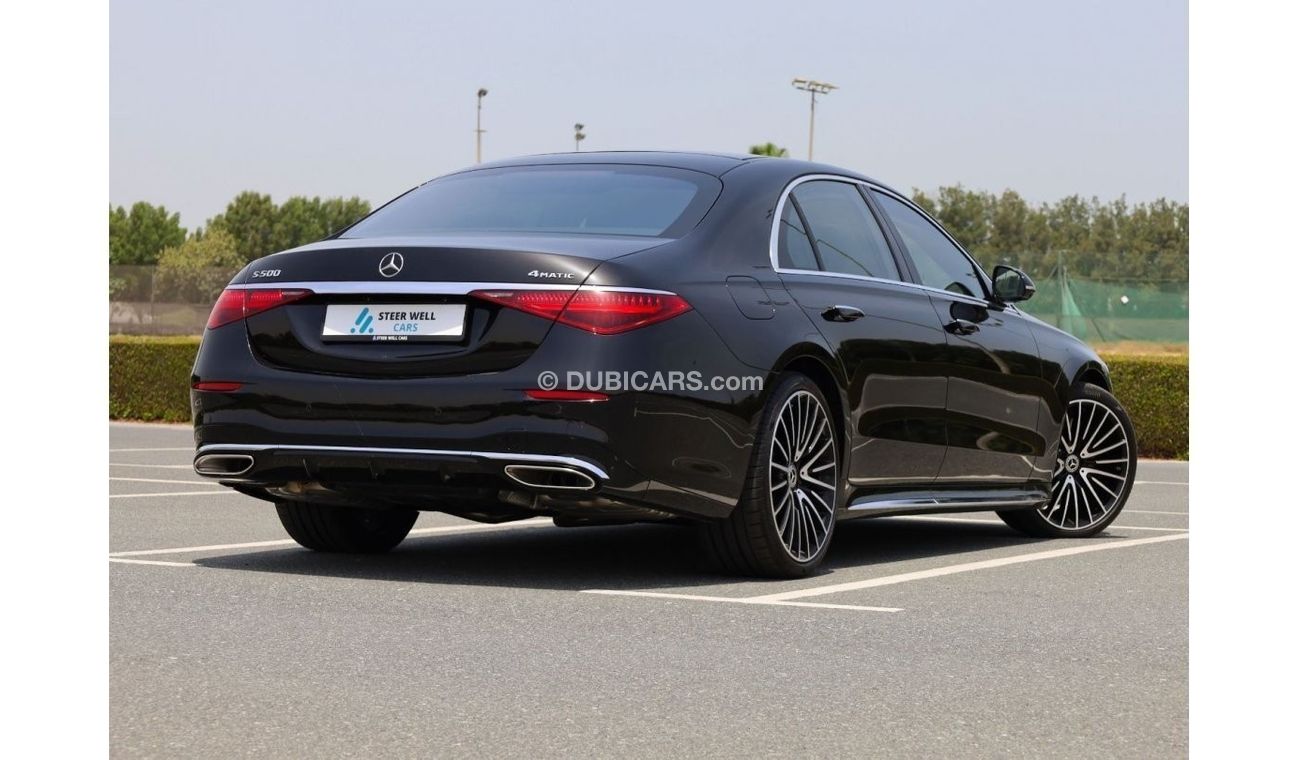 Mercedes-Benz S 500 AMG 4MATIC 3.0L - HIGH OPTIONS WITH 2 YEARS WARRANTY | GCC SPECS