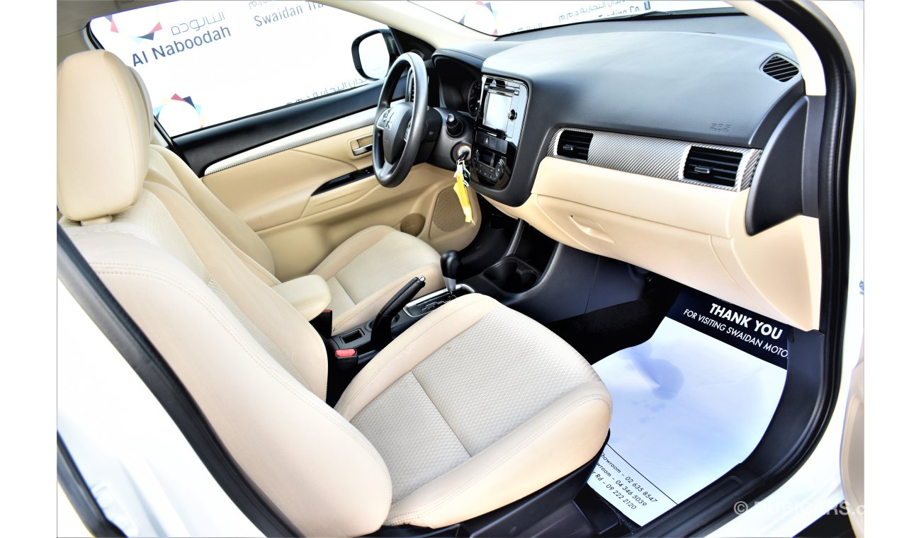 ميتسوبيشي آوتلاندر 2.4L AWD 7 SEATER SUV 2016 GCC