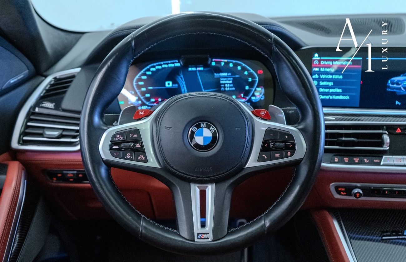 BMW X6M Competition 4.4L 2022 Bmw X6M Competition, With Warranty &amp; Service Contract From AGMC, Excellent