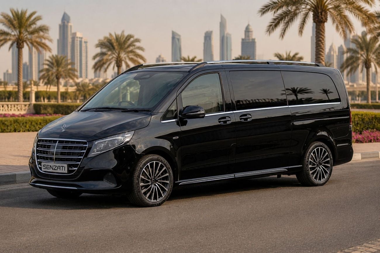Mercedes Benz V300 AVANTGARDE Senzati® Jet Class® Oryx Edition® — Bespoke 6-Seat Silk Beige Leather | Mercedes-Benz Strategic Part