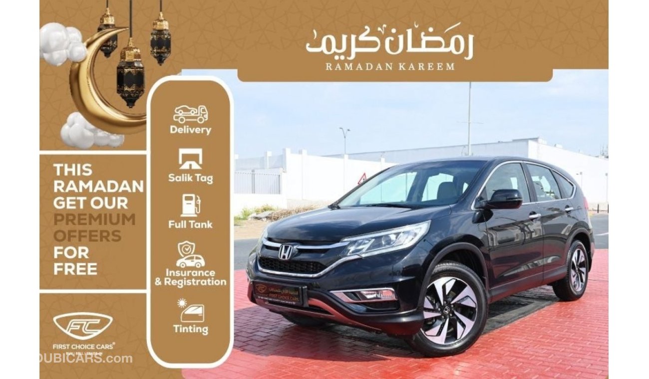 Honda CR-V EXCLUSIVE RAMADAN OFFER: DELAY 1ST PAYMENT! (90DAYS)  | 2016 | HONDA | CR-V EX-L AWD | GCC | VERY WE