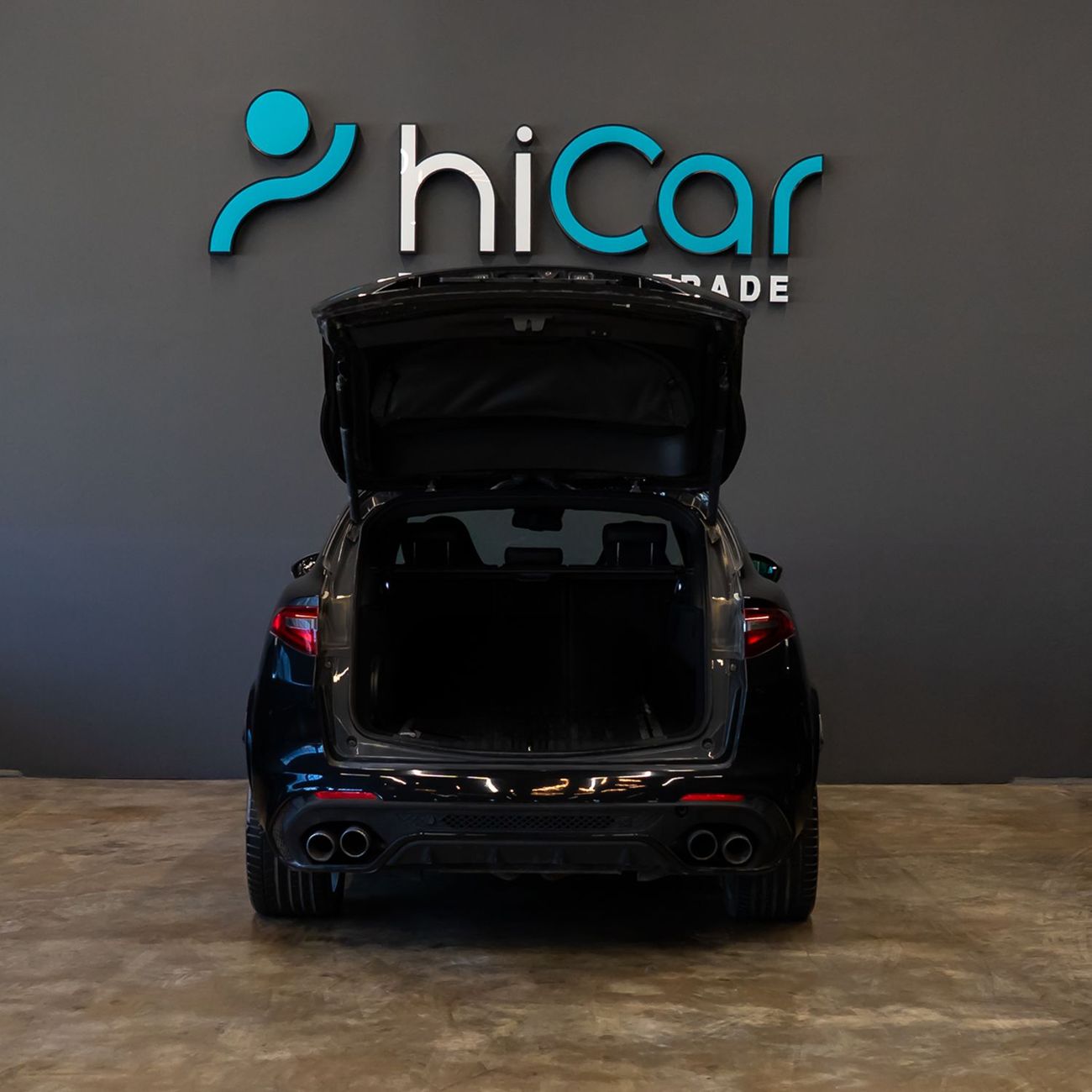 Alfa Romeo Stelvio Quadrifoglio 2.9L (503 HP) AED 3,065 pm  • 0% Downpayment • Alfa Romeo Stelvio Quadrifoglio • 1 Year