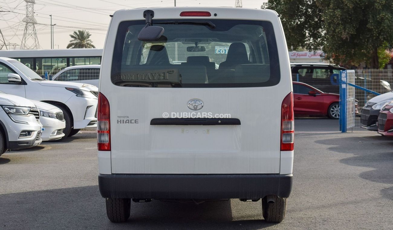 Toyota Hiace 2019 MODEL WHITE COLOR MANUAL TRANSMISSION DIESEL PASSENGER VAN ONLY FOR EXPORT