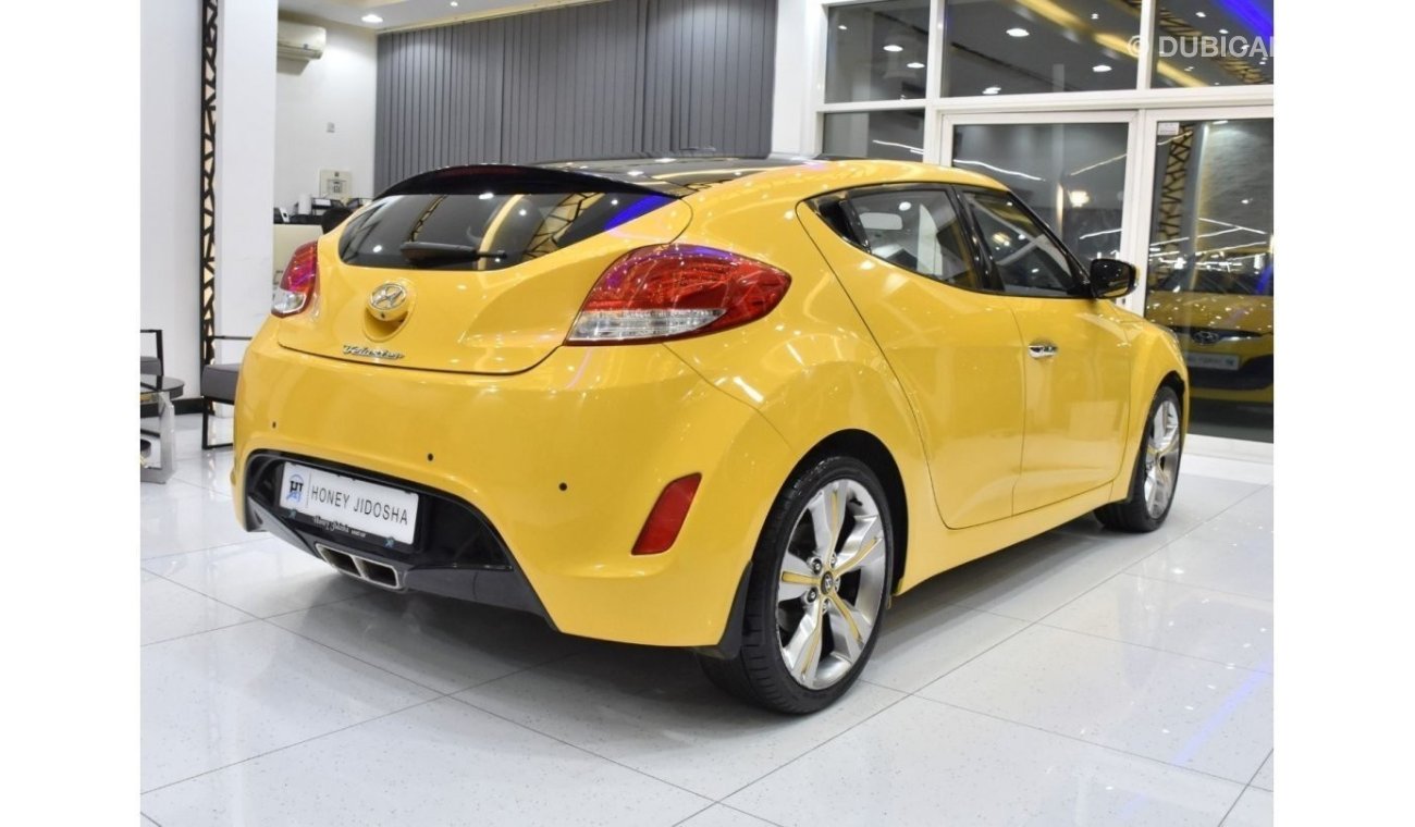 هيونداي فيلوستر EXCELLENT DEAL for our Hyundai Veloster ( 2015 Model ) in Yellow Color GCC Specs