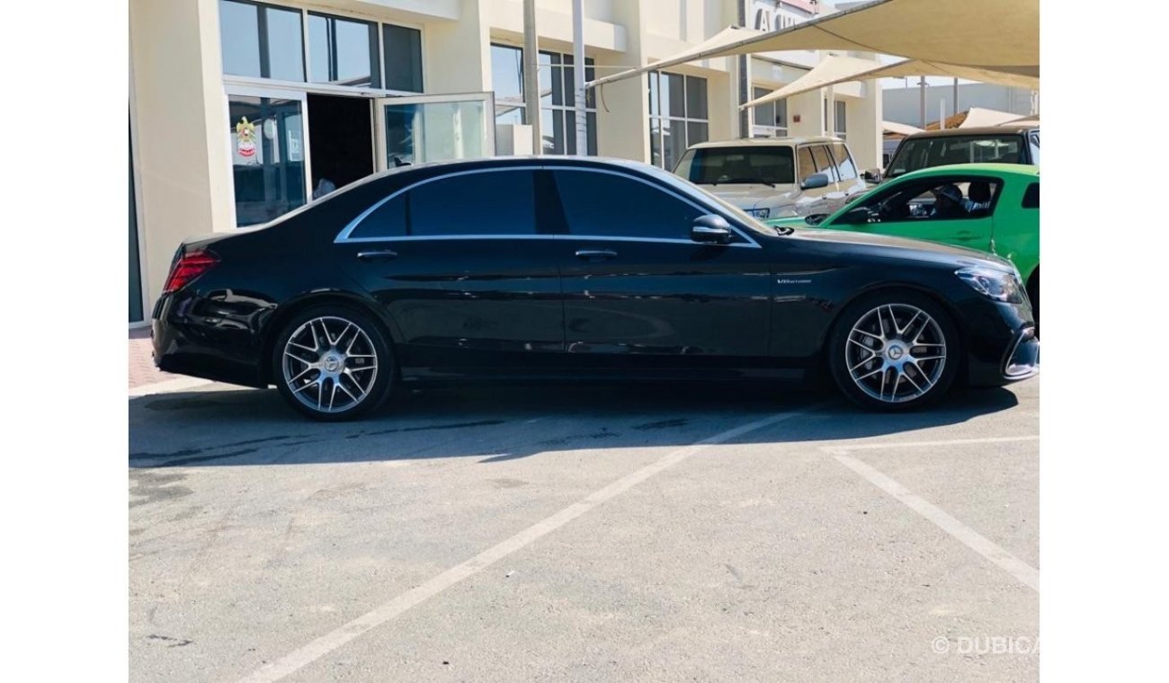 مرسيدس بنز S 500 مرسيدس بنز S500 خليجي بحاله ممتازه محول 63 2019 63