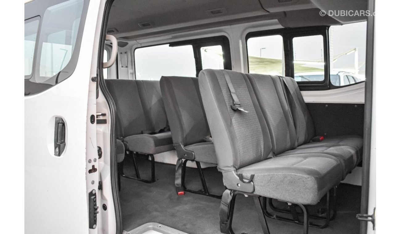 نيسان أورفان 2015 | NISSAN URVAN NV350 | 14-SEATER-PASSENGER | 4-DOORS | GCC | VERY WELL-MAINTAINED | SPECTACULAR