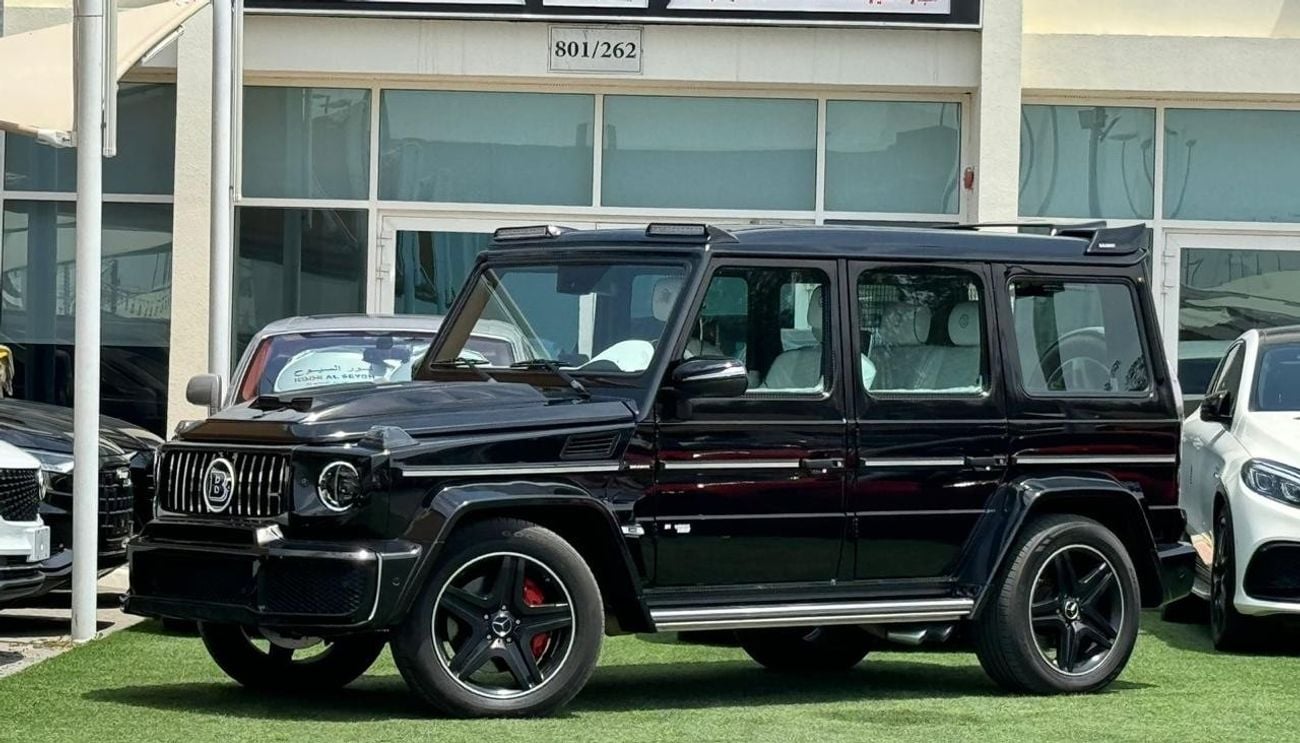 مرسيدس بنز G 63 AMG مرسيدس بنز اي ام  G63 خليجي 2014  صبغ وكالة بحالة الوكالة  محول برابوس