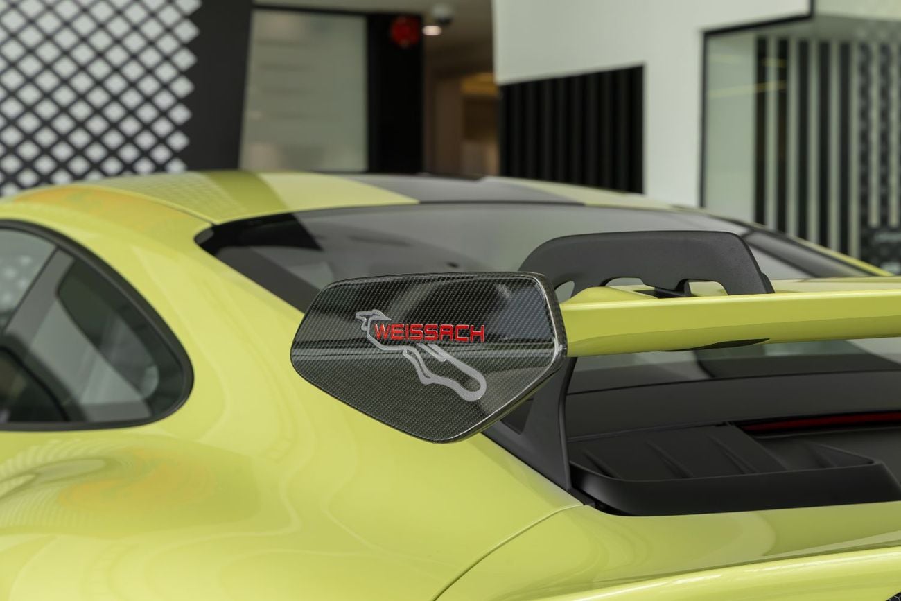 Porsche 911 GT3 4.0L Porsche 911 GT3 | Weissach package | Ceramic brakes | GCC | Dealer Warranty and Service Con