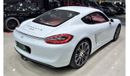 Porsche 718 Cayman Std PORSCHE CAYMAN 2015 GCC IN PERFECT CONDITION FOR 139K AED