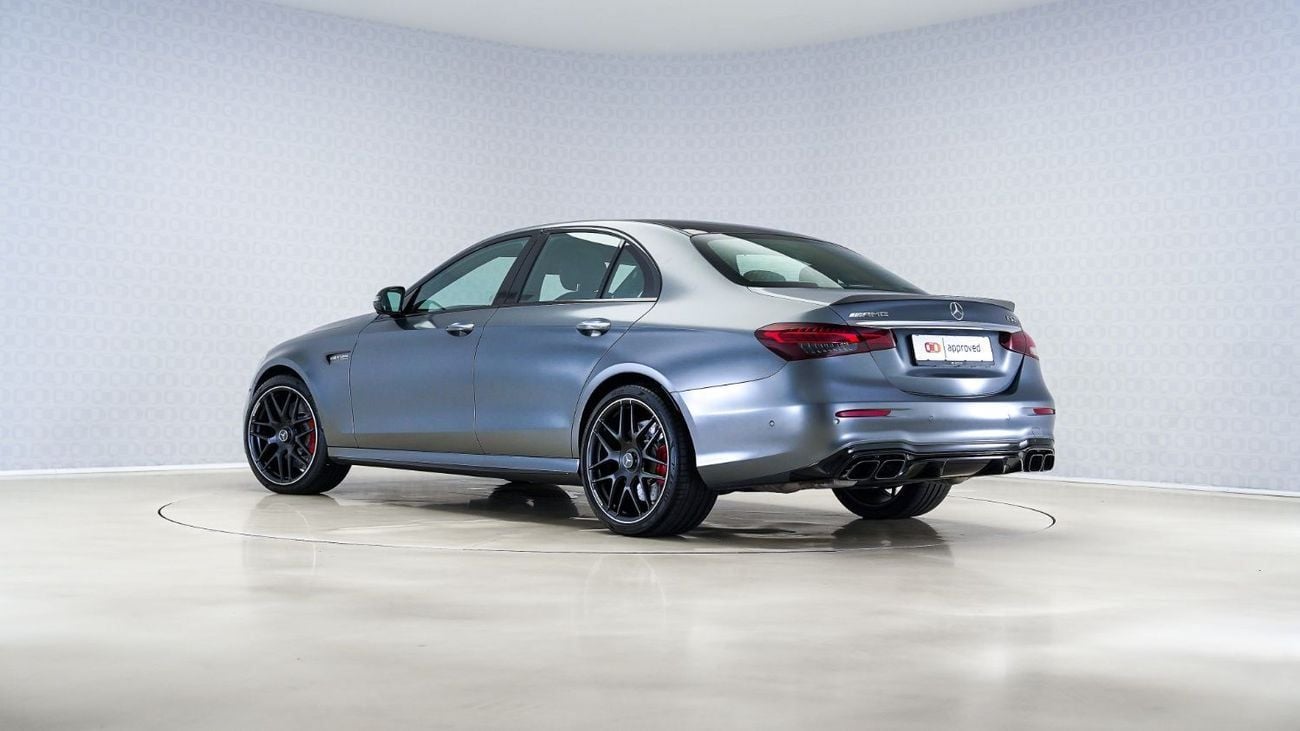 مرسيدس بنز E 63 AMG E63 AMG S | AED 5,758 PM | Warranty & Service August 2027 | GCC