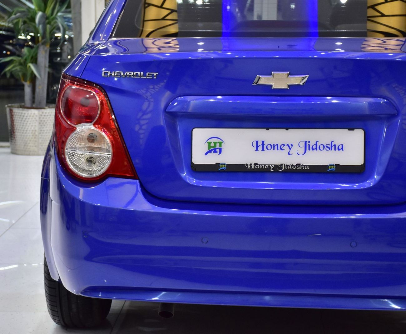 Chevrolet Sonic EXCELLENT DEAL for our Chevrolet Sonic ( 2012 Model ) in Blue Color GCC Specs