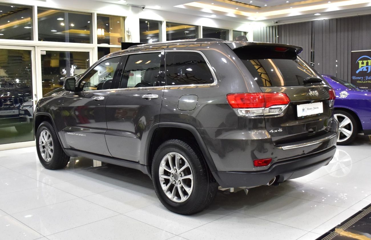 جيب جراند شيروكي LIMITED EXCELLENT DEAL for our Jeep Grand Cherokee Limited 4x4 ( 2015 Model ) in Grey Color GCC Specs
