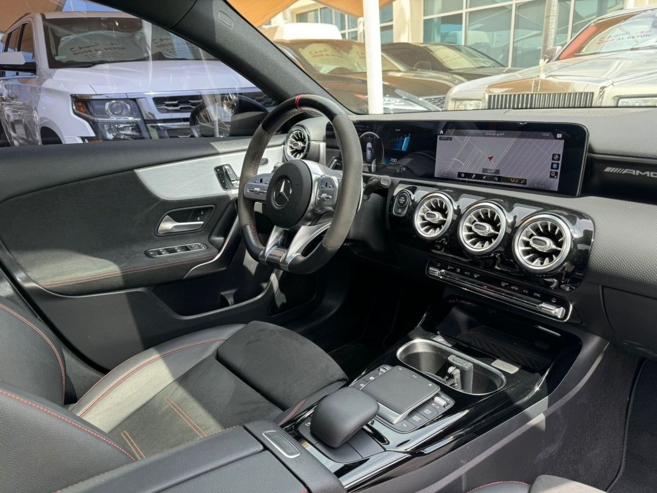 مرسيدس بنز A 35 AMG بريميوم مرسيدس بنز آي آم جي A35 خليجي 2021 تشييكات الوكالة  صبغ وكالة بحالة الوكالة